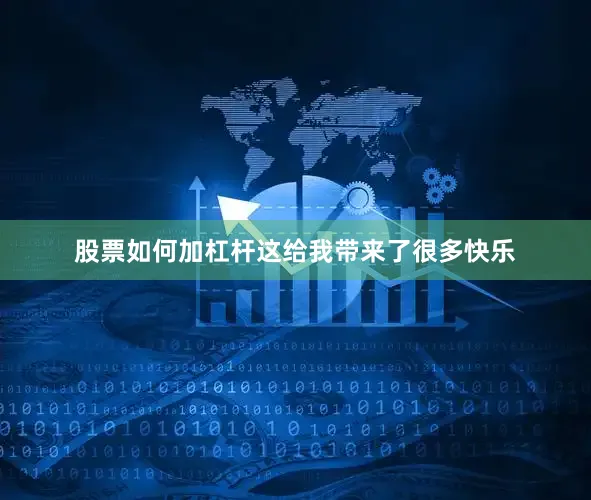 股票如何加杠杆这给我带来了很多快乐